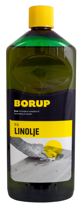 Linolje rå 1 liter - Borup